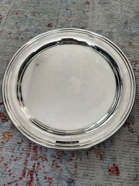 Tiffany & Co. 10” Silver Serving Platter made exclusively for The Mirage 1992